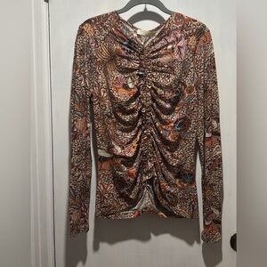 New ULLA JOHNSON wren floral blouse